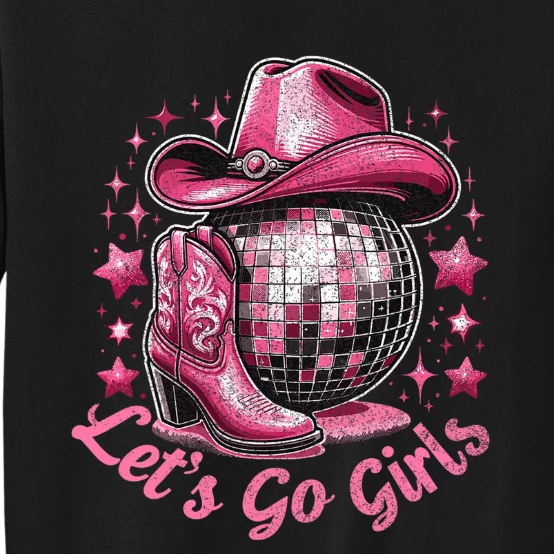 Western Cowgirl Rodeo Disco Retro Bachelorette Party Sweatshirt