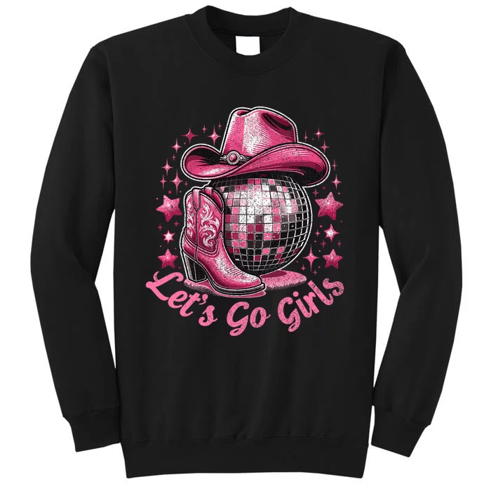 Western Cowgirl Rodeo Disco Retro Bachelorette Party Sweatshirt