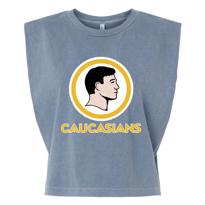 Washington Caucasians Redskins Garment-Dyed Women's Muscle Tee