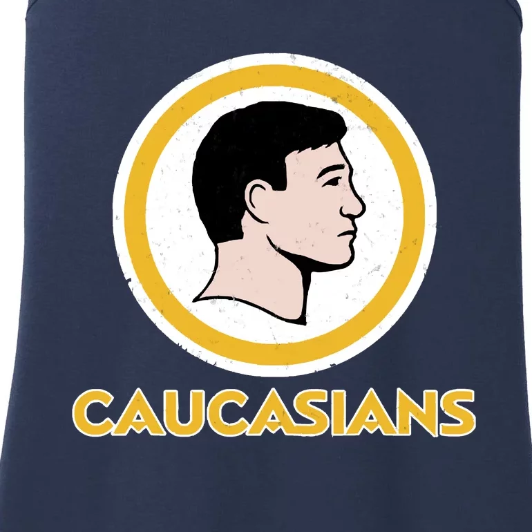 Washington Caucasians Redskins Ladies Essential Tank