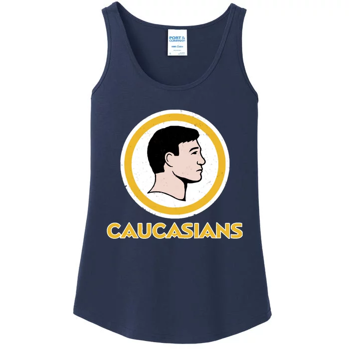 Washington Caucasians Redskins Ladies Essential Tank