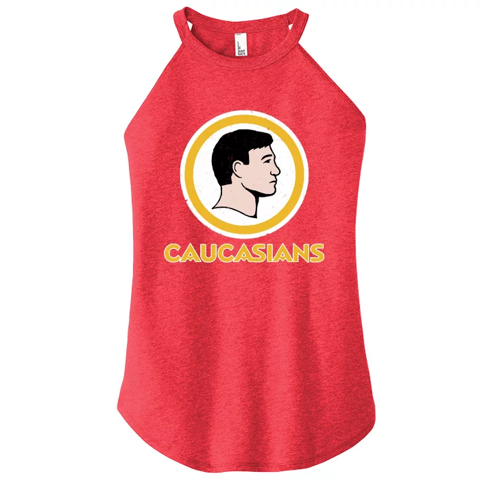 Washington Caucasians Redskins Women’s Perfect Tri Rocker Tank