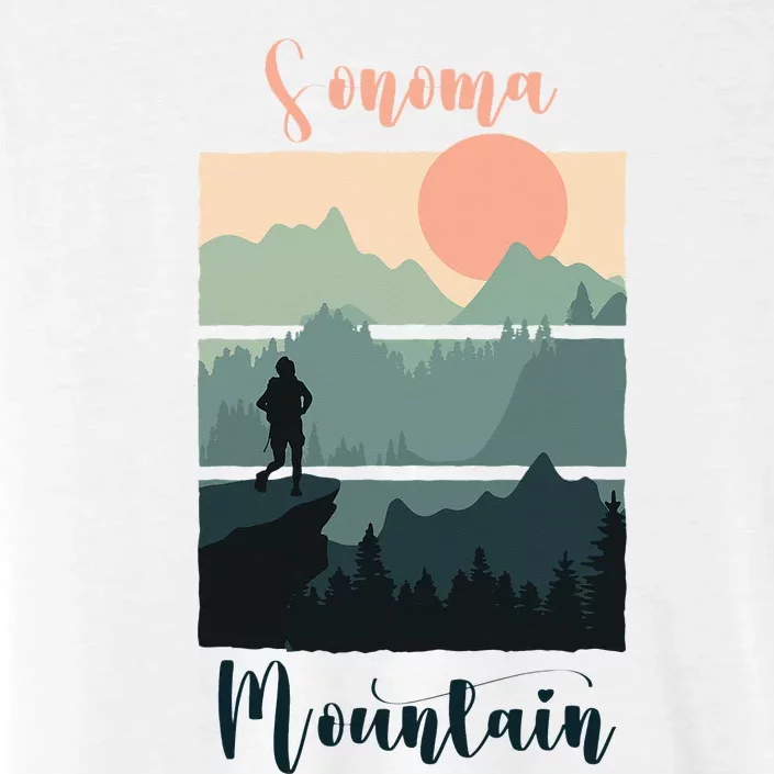 Wine Country Sonoma Mountain Hiking Nature Outdoor Running ChromaSoft Performance T-Shirt