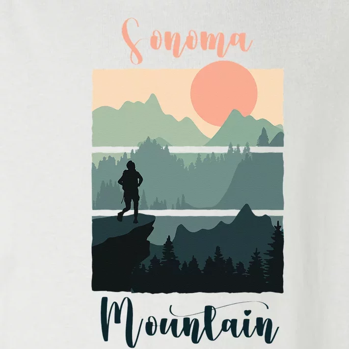 Wine Country Sonoma Mountain Hiking Nature Outdoor Running Toddler Long Sleeve Shirt