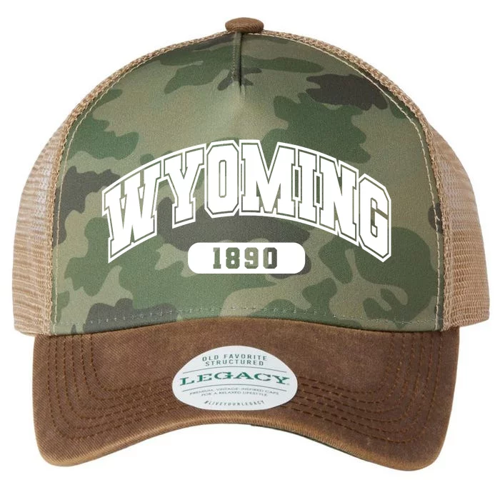 Wyoming Collegiate Style 1890 Legacy Tie Dye Trucker Hat