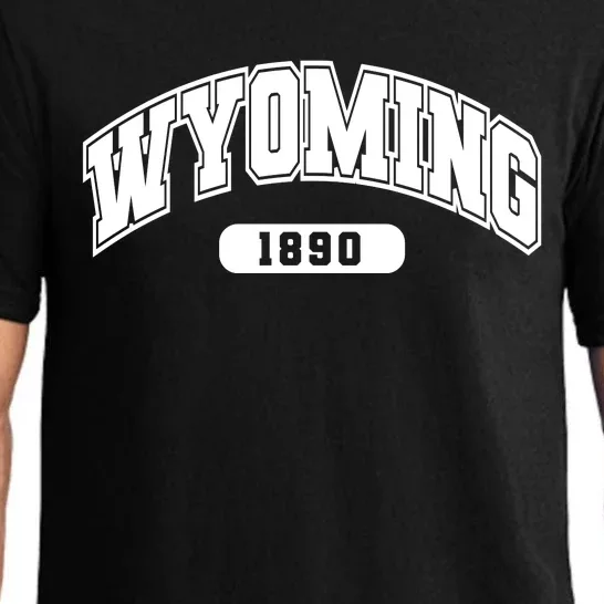 Wyoming Collegiate Style 1890 Pajama Set