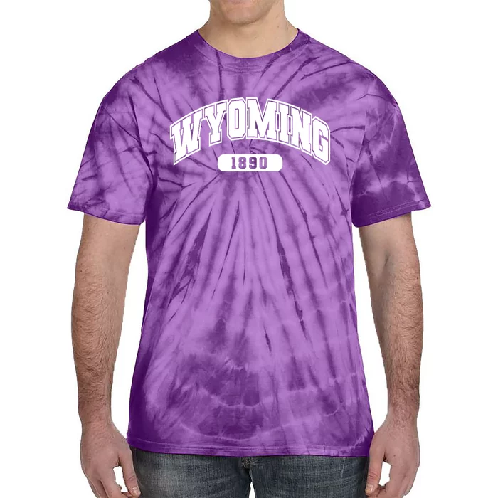 Wyoming Collegiate Style 1890 Tie-Dye T-Shirt