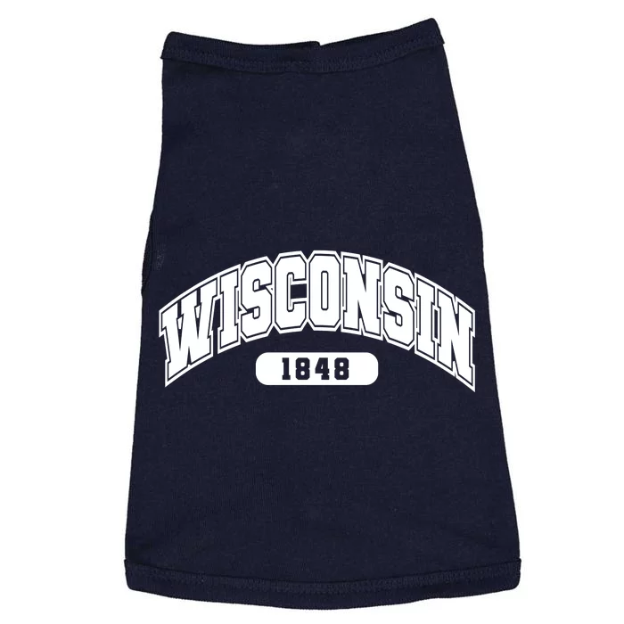 Wisconsin Collegiate Style 1848 Doggie Tank