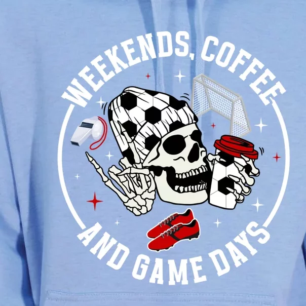 Weekends Coffee Soccer Mom Of A Soccer Player Mama Halloween Unisex Surf Hoodie