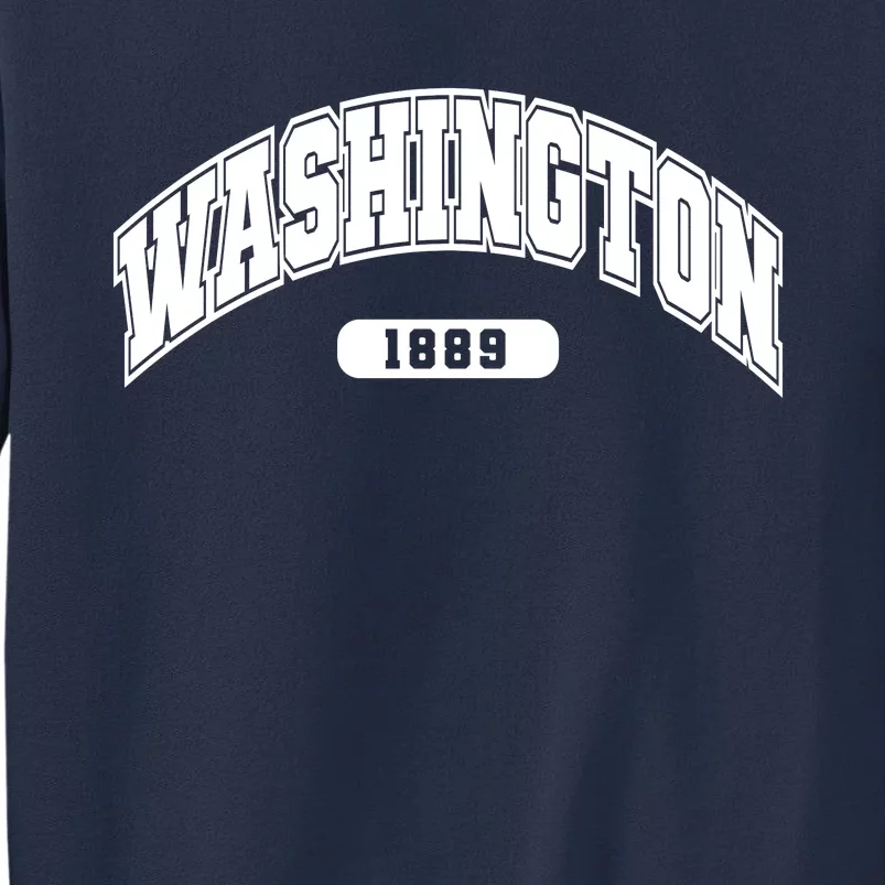 Washington Collegiate Style 1889 Sweatshirt