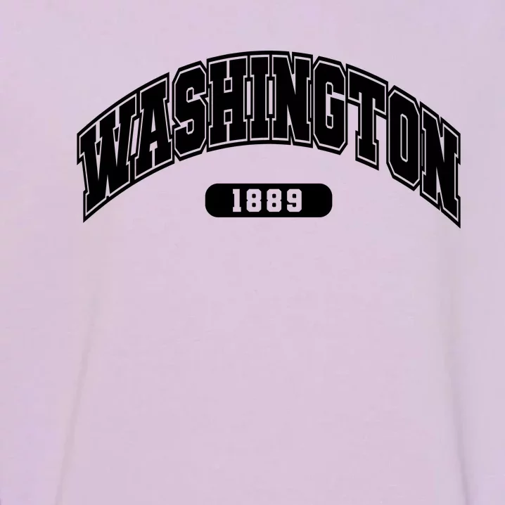 Washington Collegiate Style 1889 Garment-Dyed Sweatshirt