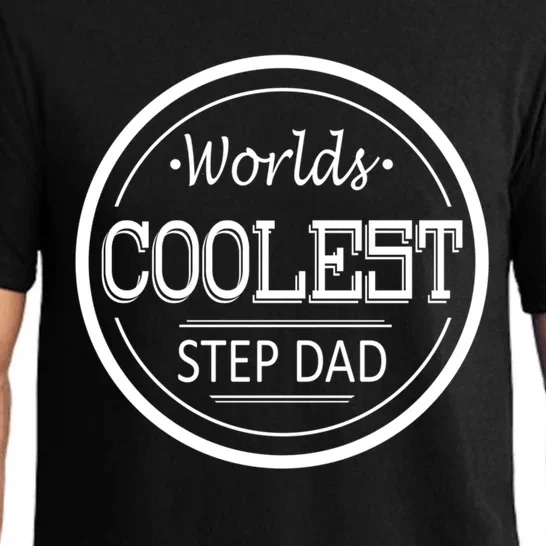 Worlds Coolest Step Dad Great Gift Pajama Set