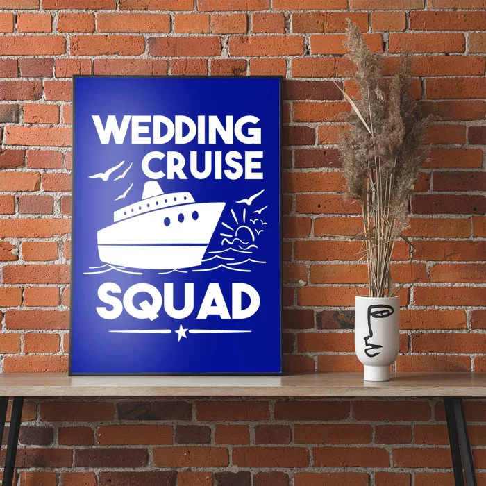 Wedding Cruise Squad Gift Cruise Ship Wedding Family Cruise Meaningful Gift Poster