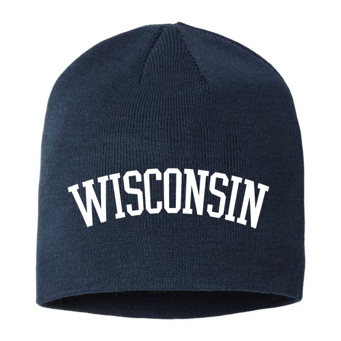 Wisconsin College Sports Fan Logo 8 1/2in Sustainable Knit Beanie