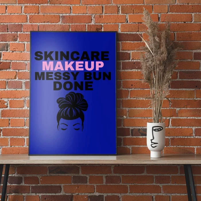 Wo's Cute Skincare / Makeup Crewneck Top Cute Gift Poster