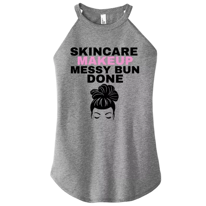 Wo's Cute Skincare / Makeup Crewneck Top Cute Gift Women’s Perfect Tri Rocker Tank