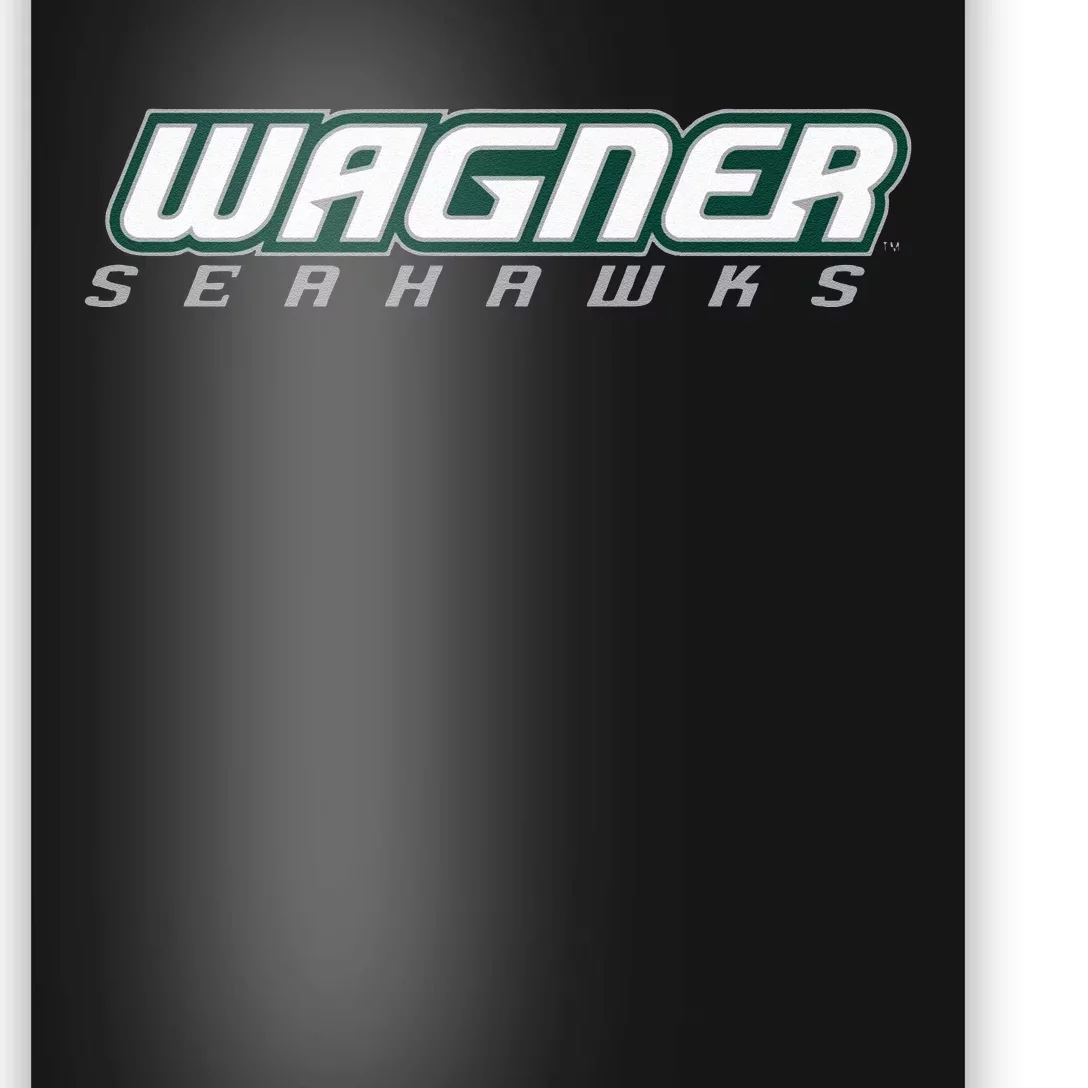 Wagner College Seahawks Horizontal Logo Poster