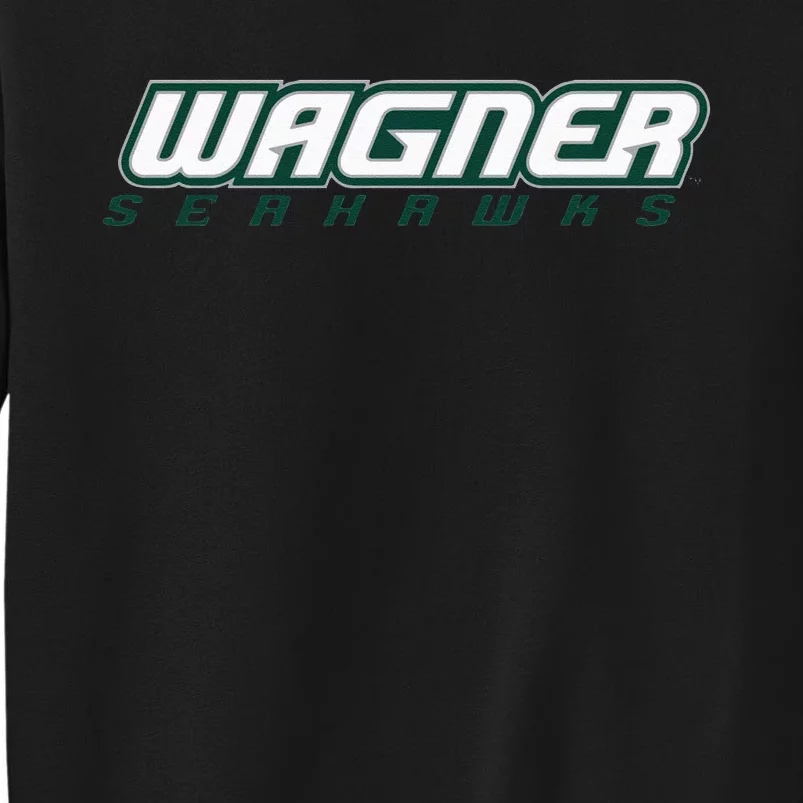 Wagner College Seahawks Horizontal Logo Tall Sweatshirt