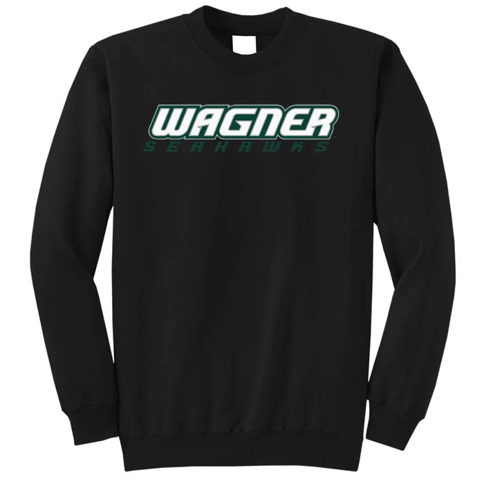 Wagner College Seahawks Horizontal Logo Tall Sweatshirt