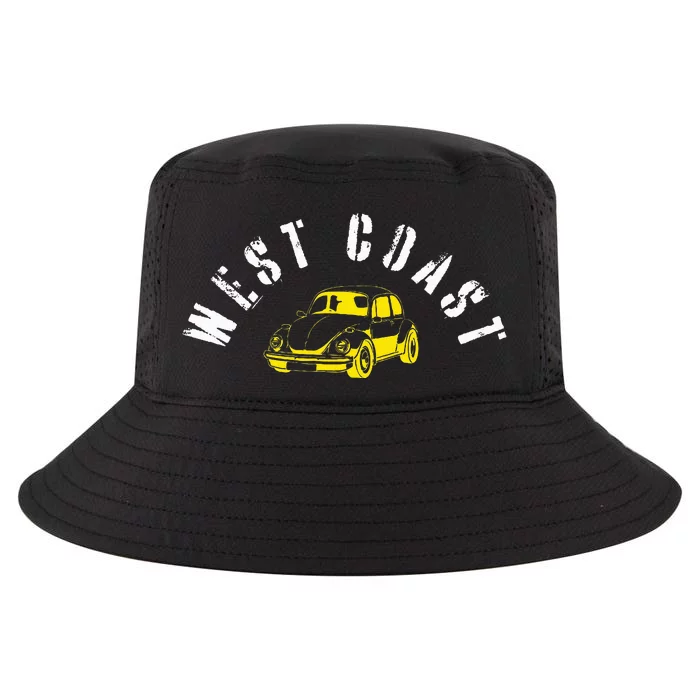 WEST COAST SUMMER BUGGIN' West Coast Best Coast Cool Comfort Performance Bucket Hat