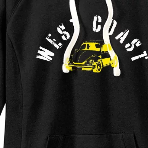 WEST COAST SUMMER BUGGIN' West Coast Best Coast Women's Fleece Hoodie