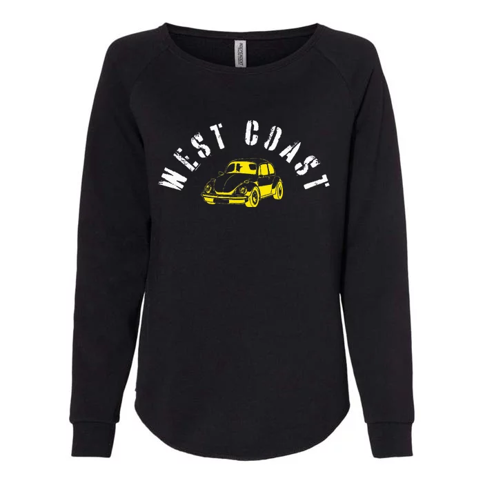 WEST COAST SUMMER BUGGIN' West Coast Best Coast Womens California Wash Sweatshirt