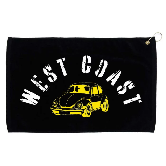 WEST COAST SUMMER BUGGIN' West Coast Best Coast Grommeted Golf Towel