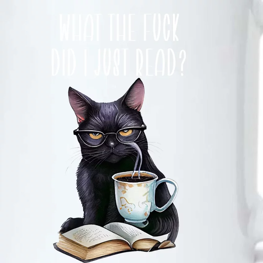 What Cat The Fuck Did I Just Read Meaningful Gift Coffee Cats And Books Gift Black Color Changing Mug