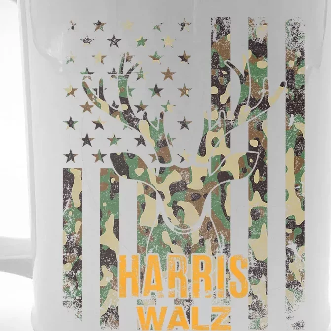 Walz Camo Tim Walz Camo Harris Walz 2024 Tim Waltz Camo Front & Back Beer Stein