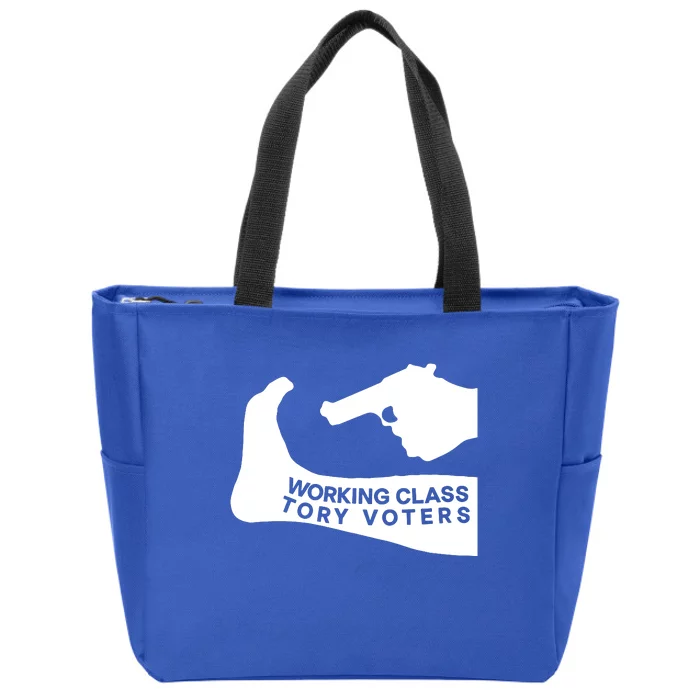 Working Class Tory Voters Zip Tote Bag