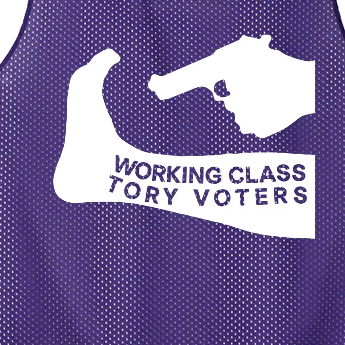 Working Class Tory Voters Mesh Reversible Basketball Jersey Tank