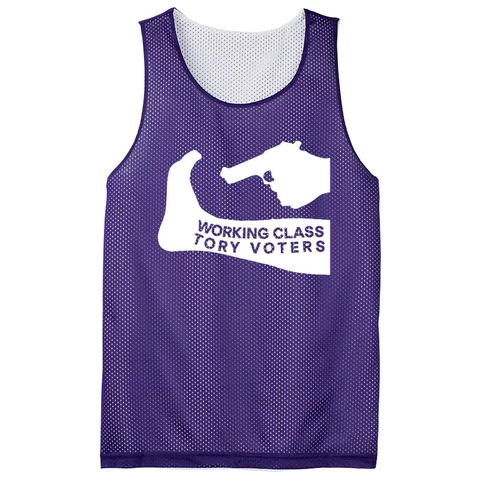 Working Class Tory Voters Mesh Reversible Basketball Jersey Tank