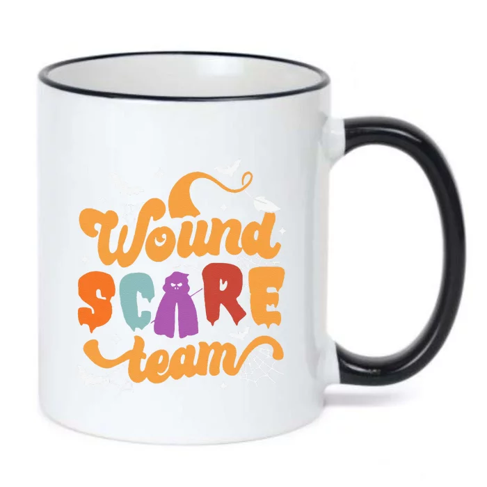 Wound Care Team Halloween Team Crew Nurse Practitioner Black Color Changing Mug