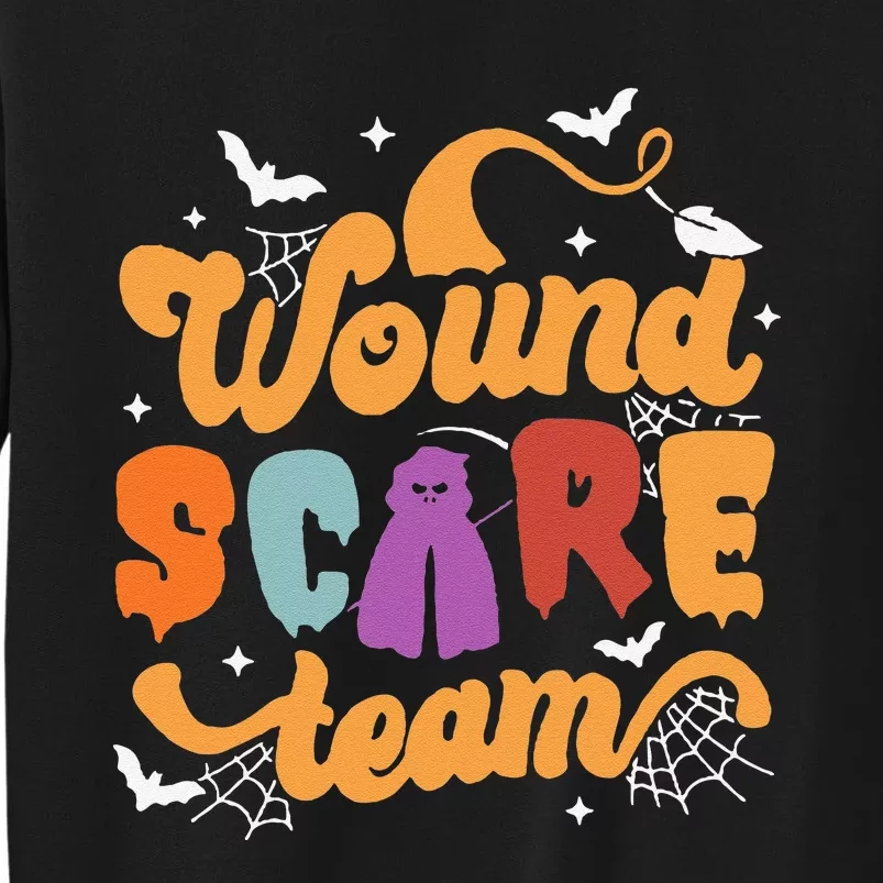 Wound Care Team Halloween Team Crew Nurse Practitioner Sweatshirt