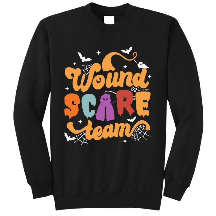 Wound Care Team Halloween Team Crew Nurse Practitioner Tall Sweatshirt