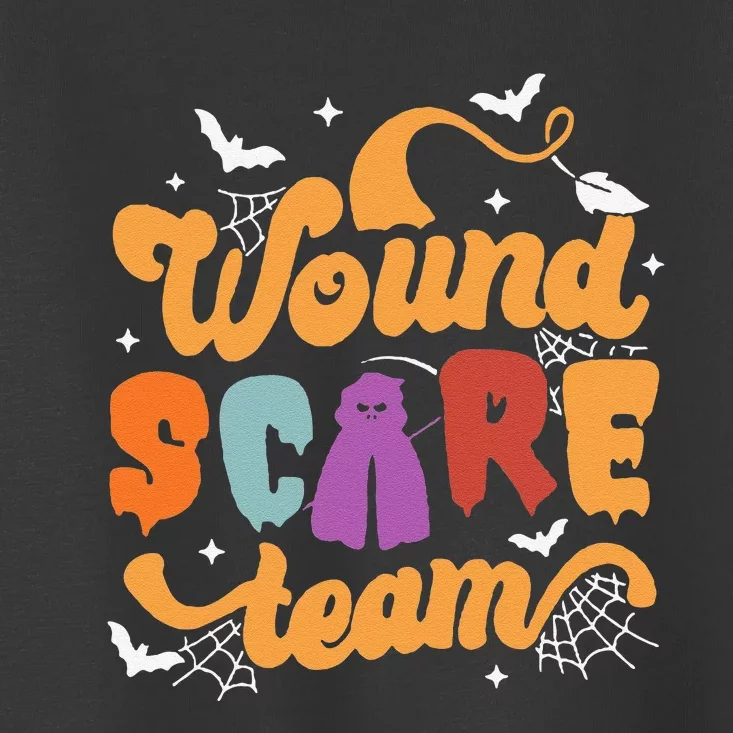 Wound Care Team Halloween Team Crew Nurse Practitioner Toddler T-Shirt