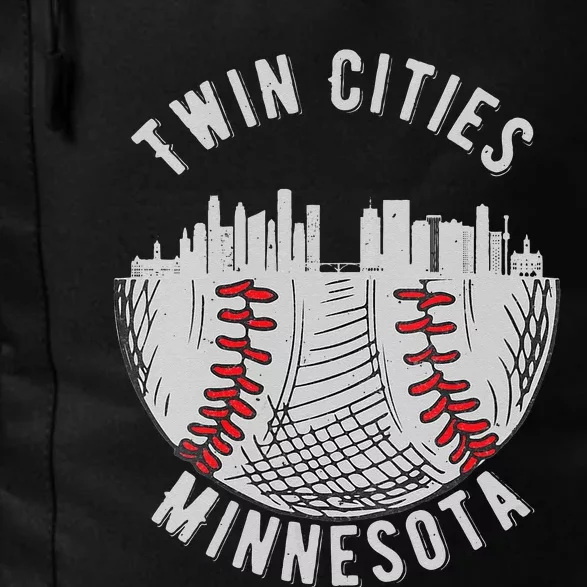 Womens Cool Twin Cities Minnesota MN Baseball Skyline St. Paul MPLS Daily Commute Backpack