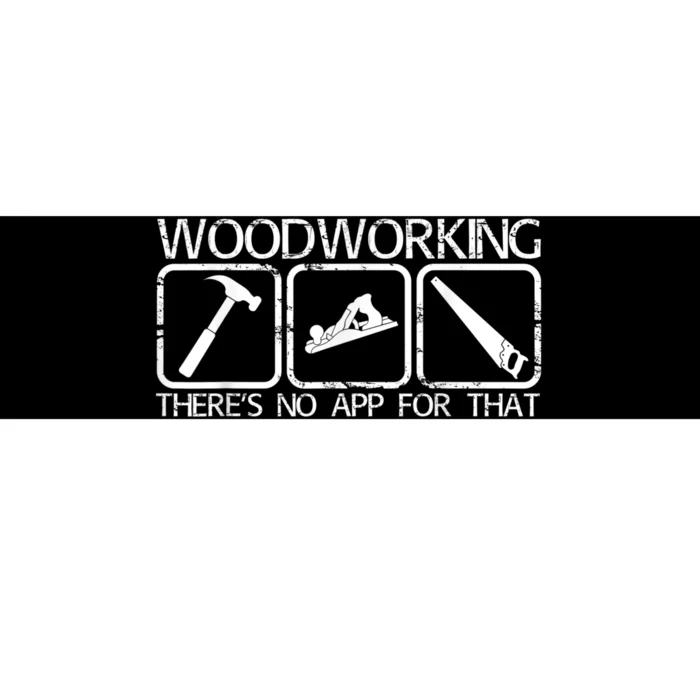 Woodworking Carpentry Tools Funny Carpenter's Bumper Sticker