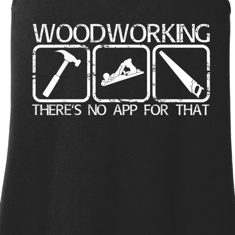 Woodworking Carpentry Tools Funny Carpenter's Ladies Essential Tank