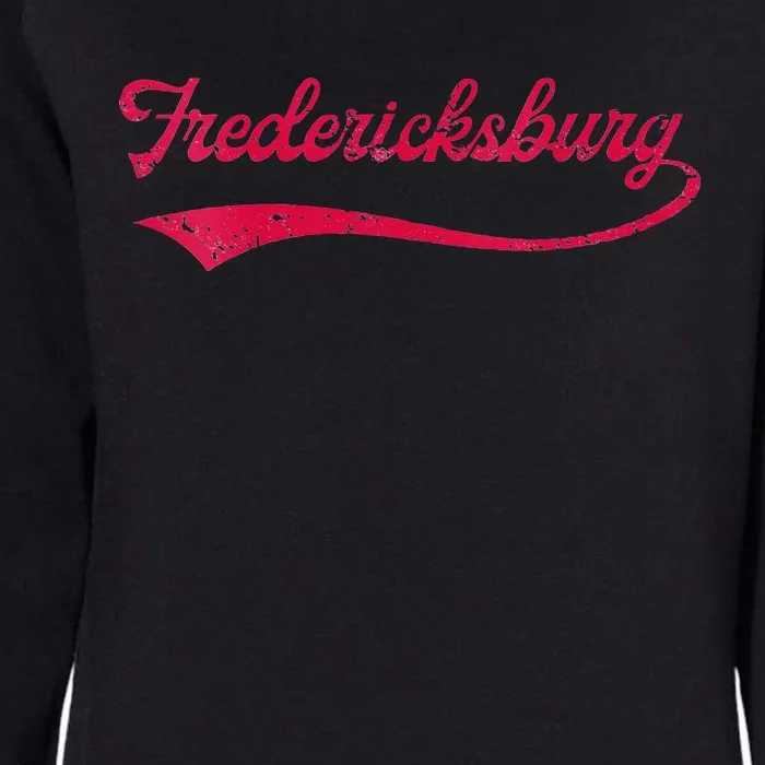 Womens College University Style Fredericksburg National Baseball Womens California Wash Sweatshirt