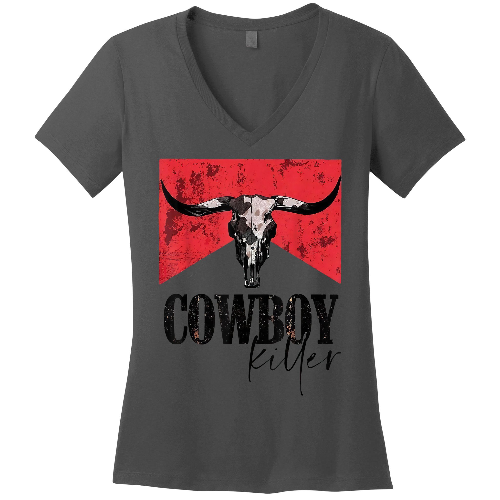 Cowboy Killer Shirt for Women Western Vintage Rodeo T-Shirt Retro