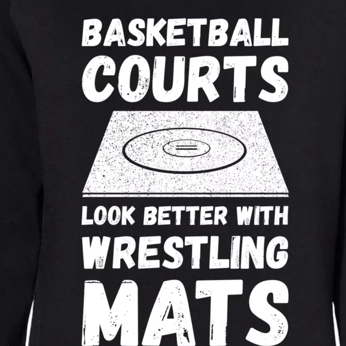 Wrestling Coach Wrestling Games Contact Sport Wrestler Great Gift Womens California Wash Sweatshirt