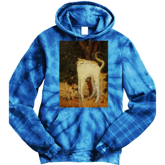 “White Cat” Tie Dye Hoodie