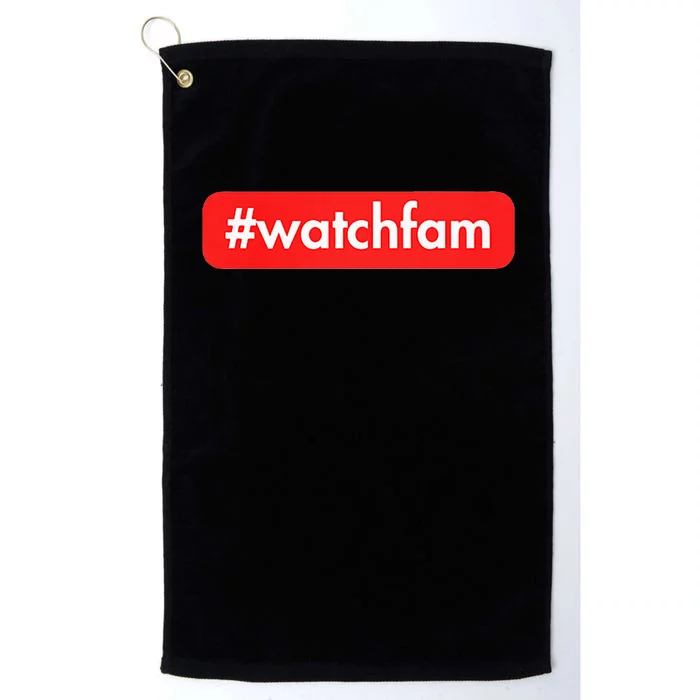 Watch Collector Platinum Collection Golf Towel