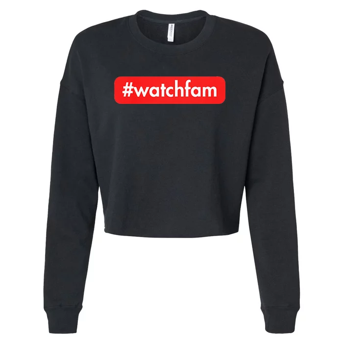 Watch Collector Cropped Pullover Crew