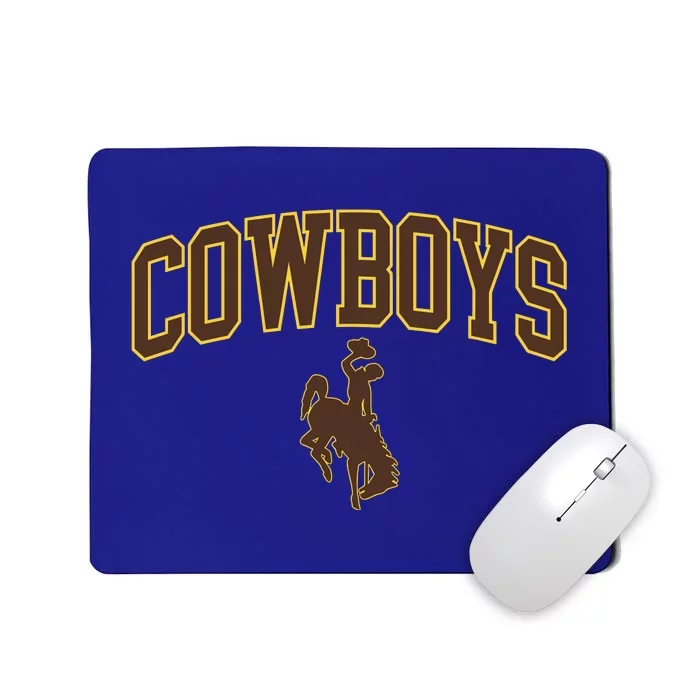 W.Y.O.M.I.N.G Cowboys Mousepad