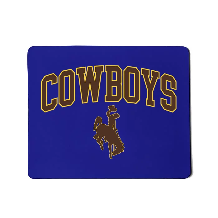 W.Y.O.M.I.N.G Cowboys Mousepad