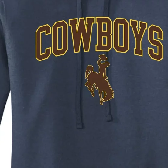 W.Y.O.M.I.N.G Cowboys Women's Pullover Hoodie