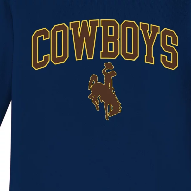 W.Y.O.M.I.N.G Cowboys Baby Long Sleeve Bodysuit