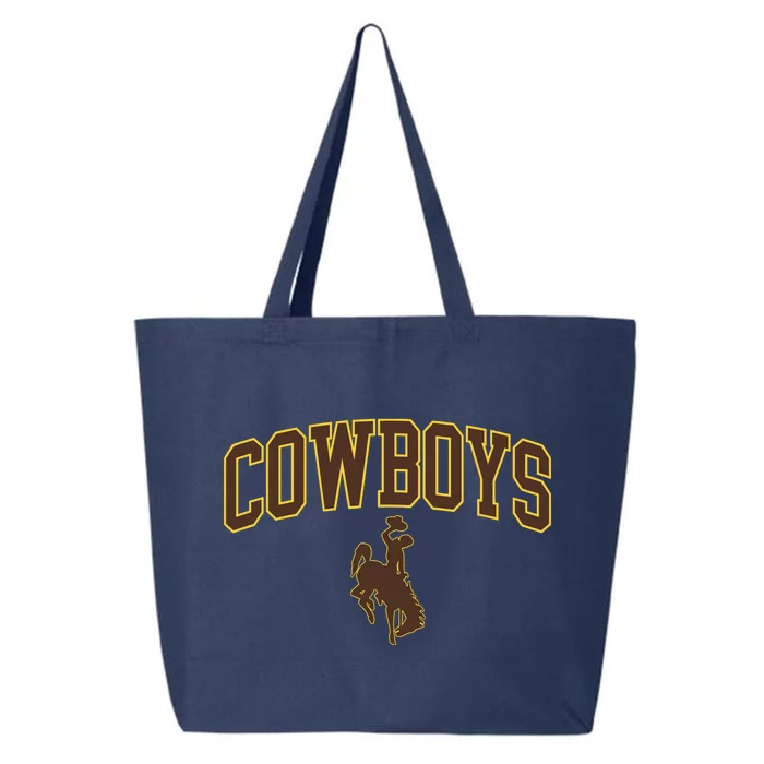 W.Y.O.M.I.N.G Cowboys 25L Jumbo Tote